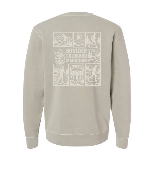 Boulder Marathon Crewneck